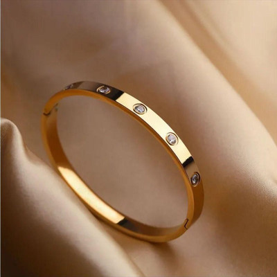 Ahvi Jewellery Stainless Steel Gold-plated Bracelet