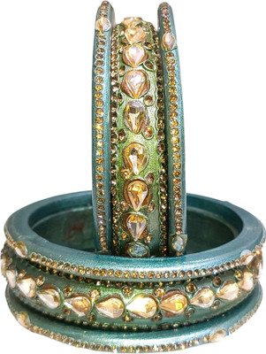 Suhag Lac Bangle Set(Pack of 6)