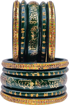 SHADI JODA Lac Bangle Set(Pack of 10)