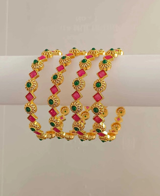 MK Gallery Alloy Bangle(Pack of 4)