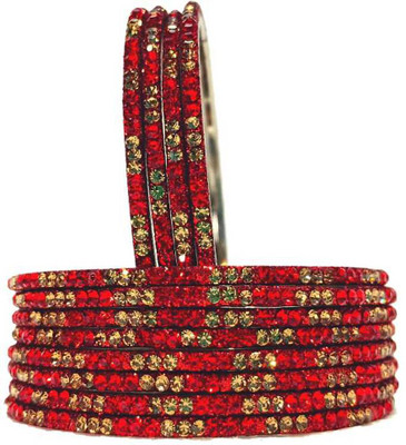 RKGlow Brass Bangle Set(Pack of 12)