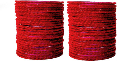 DMJ Glass Bangle Set(Pack of 10)