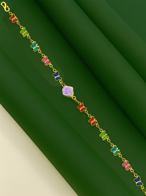 HEM RUPA Metal Diamond Gold-plated Bracelet