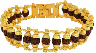 P R Production Brass Gold-plated Bracelet