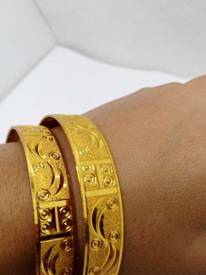 Bhagwati jewels art Alloy Gold-plated Bangle