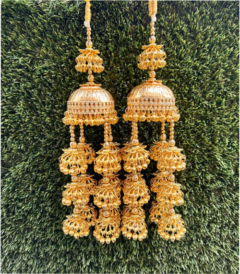 darshan lal and sons Brass Gold-plated Kalire(Pack of 2)