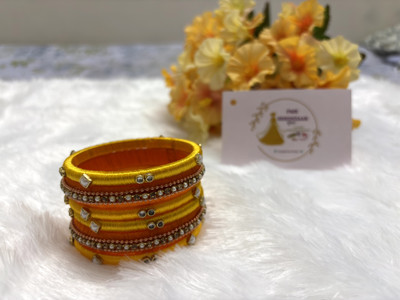 PMR Shringaar Dori, Plastic Bangle Set(Pack of 6)