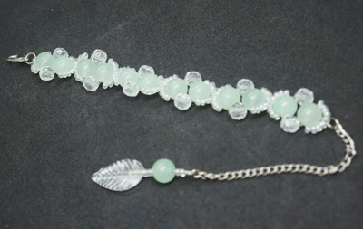 Bossy Crafter Glass Bracelet