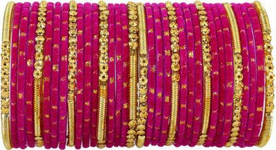 ZULKA Glass Bangle Set(Pack of 34)