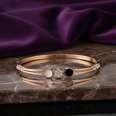 Estyle Alloy Gold-plated Charm Bracelet