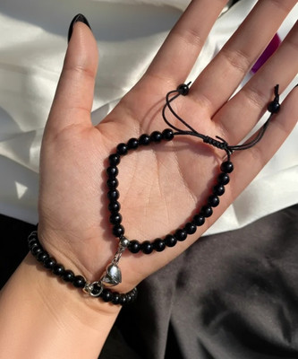 DMS Jewels Alloy Silver Bracelet(Pack of 2)