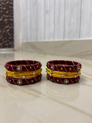 PMR Shringaar Dori, Plastic Bangle Set(Pack of 8)