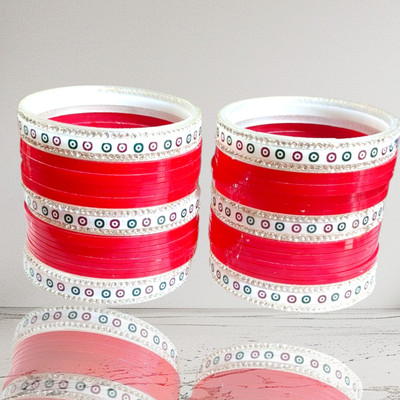 SGN FASHION Plastic Bangle Set(Pack of 10)
