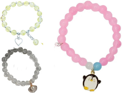 SBSONSCREATION Mother of Pearl Bracelet(Pack of 3)