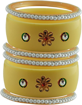 maya fashion Brass Bangle(Pack of 6)