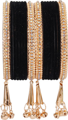 NMII Metal Zircon Bangle Set(Pack of 16)