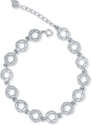 Glyters Sterling Silver Bracelet