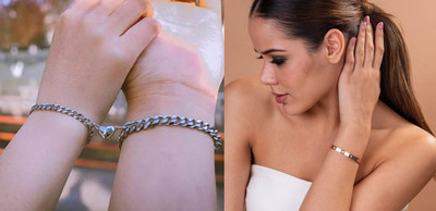 P R Production Brass Charm Bracelet(Pack of 2)