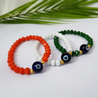 TAP Fashion Glass Bracelet Set(Pack of 3)
