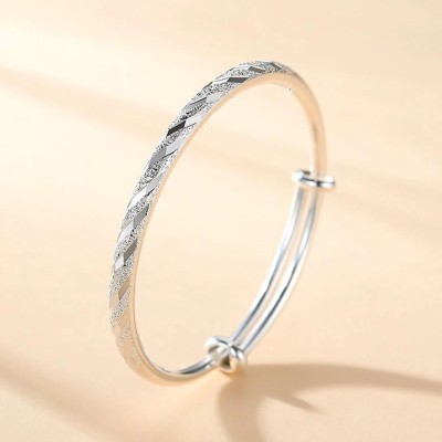 MYKI Sterling Silver Crystal Gold-plated Bracelet