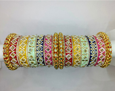 MMCREATIONS Plastic Bangle Set(Pack of 22)