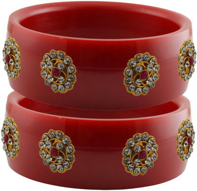 maya fashion Alloy Bangle(Pack of 2)