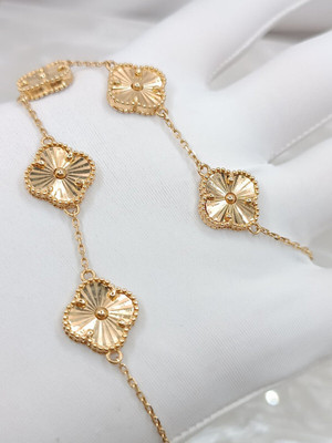 Gleve Stainless Steel Pearl Gold-plated Bracelet
