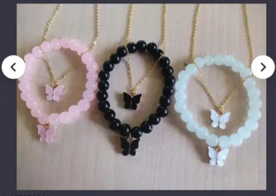 KRISHMAYATOZ Crystal Bracelet Set(Pack of 6)