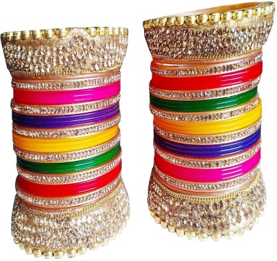 JIVAAA Plastic Beads Bangle Set