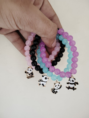 Amit Fashion Alloy Beads Bracelet(Pack of 4)
