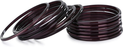 AFAST Glass Bangle Set(Pack of 10)