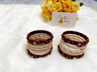 PMR Shringaar Dori, Plastic Bangle Set(Pack of 10)