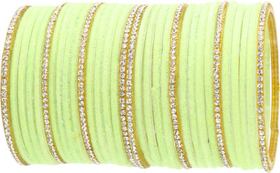 NMII Glass Zircon Bangle Set(Pack of 32)