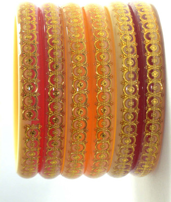 Handloom Creations Plastic Kada(Pack of 6)