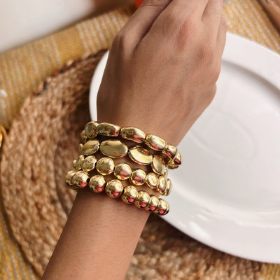 A Little Extra Plastic Bracelet Set(Pack of 3)