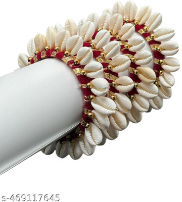 nitya fashion Shell Bangle Set(Pack of 4)