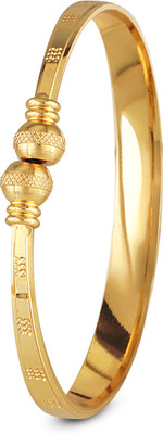 VIGHNAHARTA Brass Gold-plated Bangle