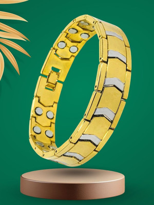 RKB SALES Stainless Steel Gold-plated Bracelet