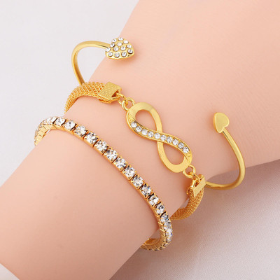 MistyMuse Alloy Bracelet Set(Pack of 3)