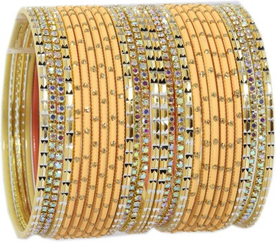 NMII Metal Zircon Bangle Set(Pack of 28)