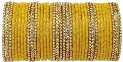 Jay Enterprises Glass Bangle Set(Pack of 38)