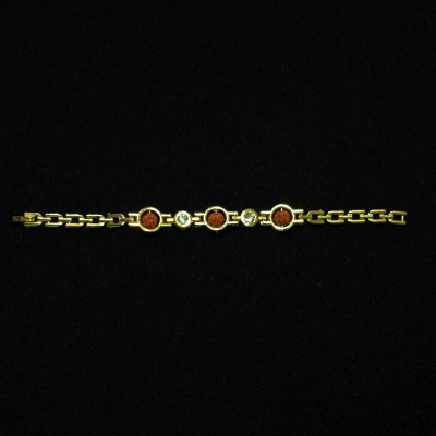 Divine rudras Brass Gold-plated Bracelet