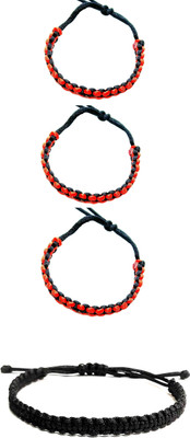 KINGSTYLEIMPEX Dori Charm Bracelet(Pack of 4)