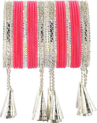 ZULKA Metal Zircon Kada(Pack of 32)