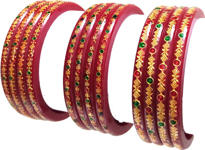 VAKANGAN Plastic Bangle Set(Pack of 12)