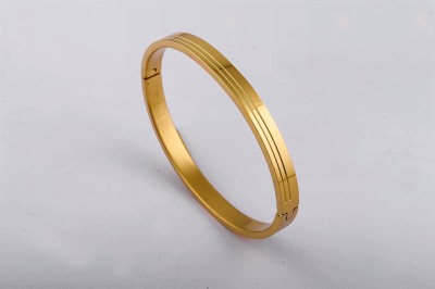 Svojas Stainless Steel Gold-plated Kada