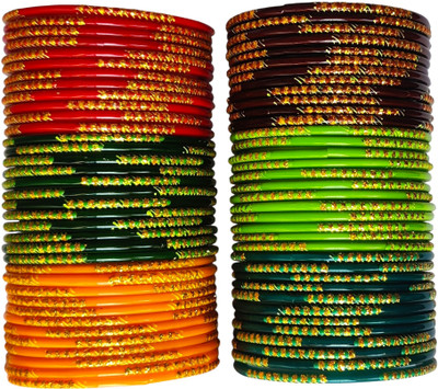 shri GBS Glass Bangle Set(Pack of 72)