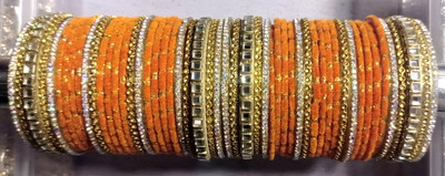 Suhagan Glass Bangle Set(Pack of 10)