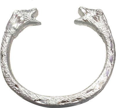 TAE Alloy Silver Coated Kada
