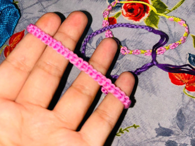 Shivisfly Fabric Bracelet Set(Pack of 3)